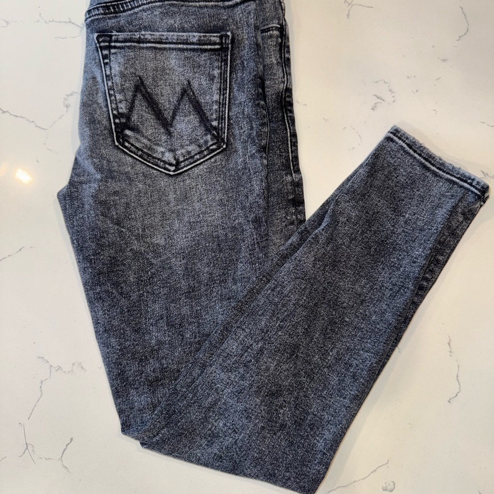 MOTHER Black Denim Jeans